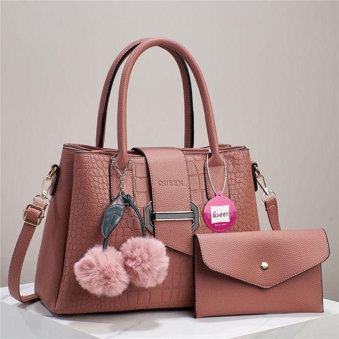 Fashion 2 in 1 classy Queen handbag