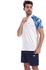 Diadora Sports Men Polo Shirt - White/Blue