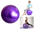 65cm Balance Stability Pilates Ball for Yoga Fitness Exercise With Air Pump Purple