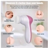 5 In 1 Electric Face Cleansing Brush + Free Battery Gift