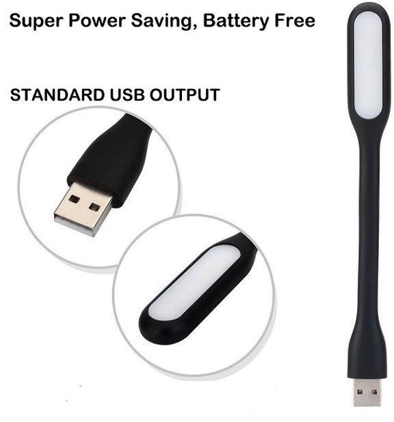 Flexible USB LED Light For Computer Laptop PC & Power Bank