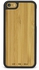 Slickwraps Case for iPhone 5/5s Natural Design Carmel Bamboo Wood