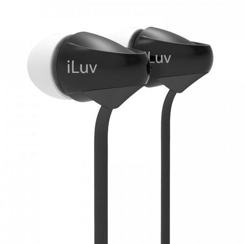 ILUV Peppermintbk Peppermint Tangle-Resistant Noise-Isolating Stereo Earphones