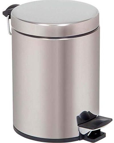 WASTE BIN SS 304, 8 L, NORMAL CLOSED COVER