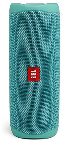 JBL Flip 5 Portable Waterproof Bluetooth Speaker with Hybrid Carrying Case (Teal)