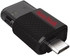 ساندسك - فلاش ميموري الترا ثنائي USB سعة 32 جيجا - SDDD-032G-G46 مع فلاش ميموري الترا ثنائي USB سعة 16 جيجا - SDDD-016G-G46