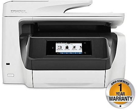 HP Officejet Pro 8720 - All-in-One Printer - White