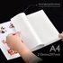 ستيكر أبيض لاصق ذاتى 50 ورقة مضاد للماء قابل للطباعة لطابعات الليزر والدجيتال A4
