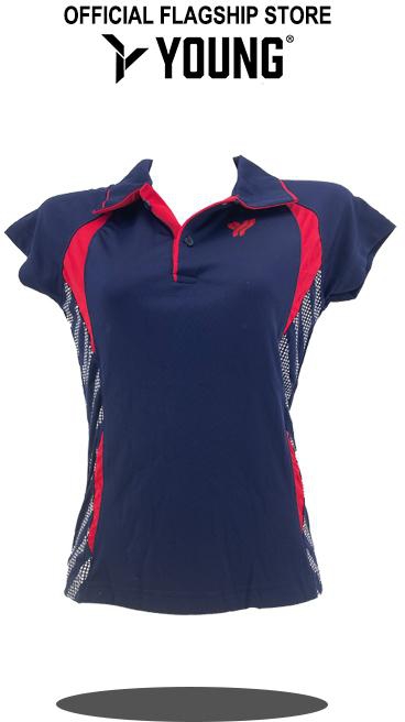 YANG YANG Quick Drying Sports Breathable Ladies Polo Shirt LP017