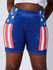 Plus Size American Flag Print Patriotic Shorts - L