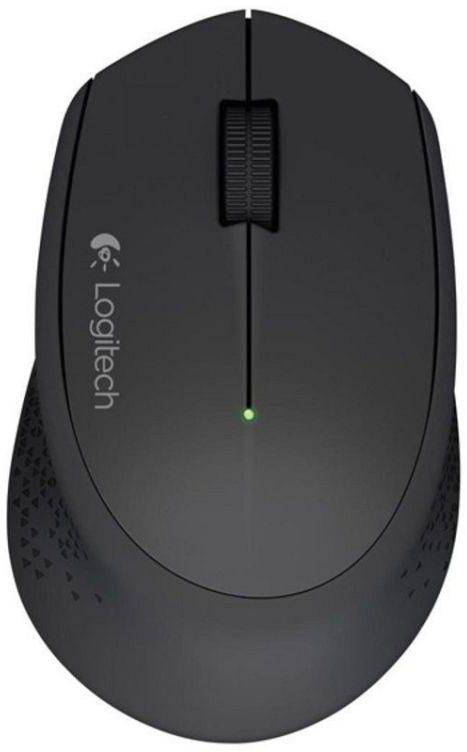 Logitech M280 Wireless Mouse, Black - 910-004287