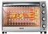 Nikai 65 Ltr Double Glass Electric Oven, Multifunction Toaster Oven with Convection Fan &amp; Rotisserie along with Keep Warm Function, NT6500SRC1 - Black and Silver,2 Years Warranty