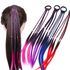 New Girls Colorful Wigs Ponytail Hair Ornament Headbands Beauty Hair Bands Headwear Hair Accessories