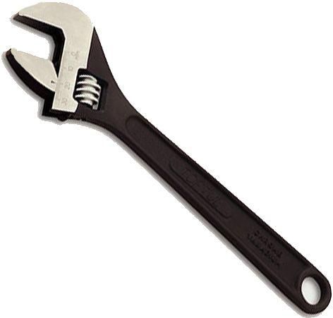 TopTul Adjustable Wrench 6"""" - Black (Art No. - AMAC2015)