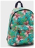 Printed Mini Backpack Aquamarine/Yellow