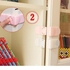 5-Pieces Child Safety Protection Right-Angle Drawer Multi-Function Corner Lock