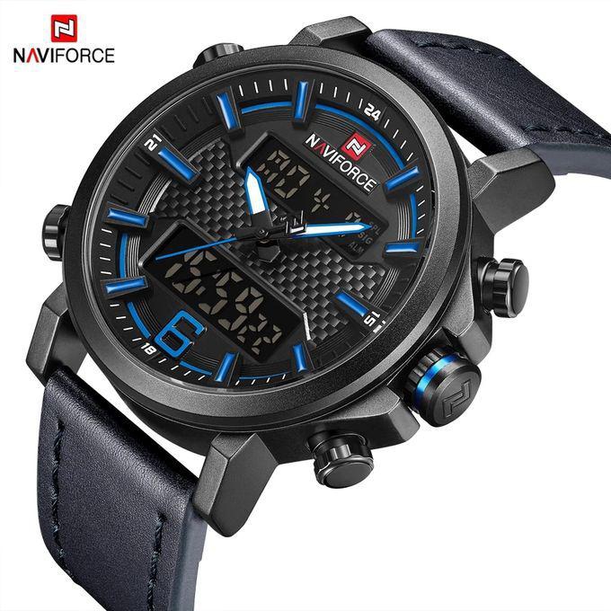 Naviforce Men's Digital Analogue 30M Water Resistant Fashion Wrist Watch