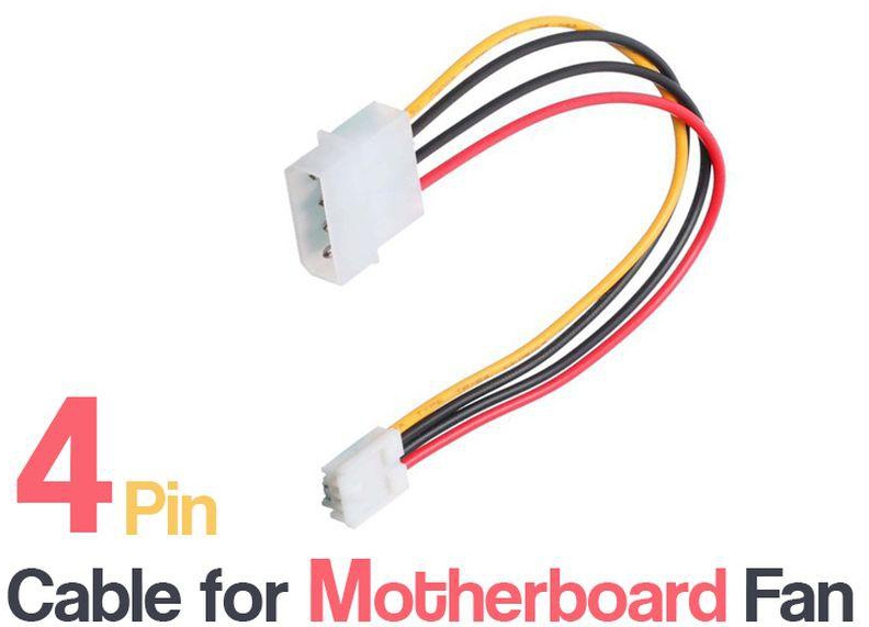 Keendex 4-Pin Cable For Motherboard Fan