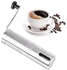 Manual Coffee Grinder silver 0.2L