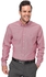 Tommy Hilfiger 24N0622 Slim Fit Dress Shirt for Men - L, Red