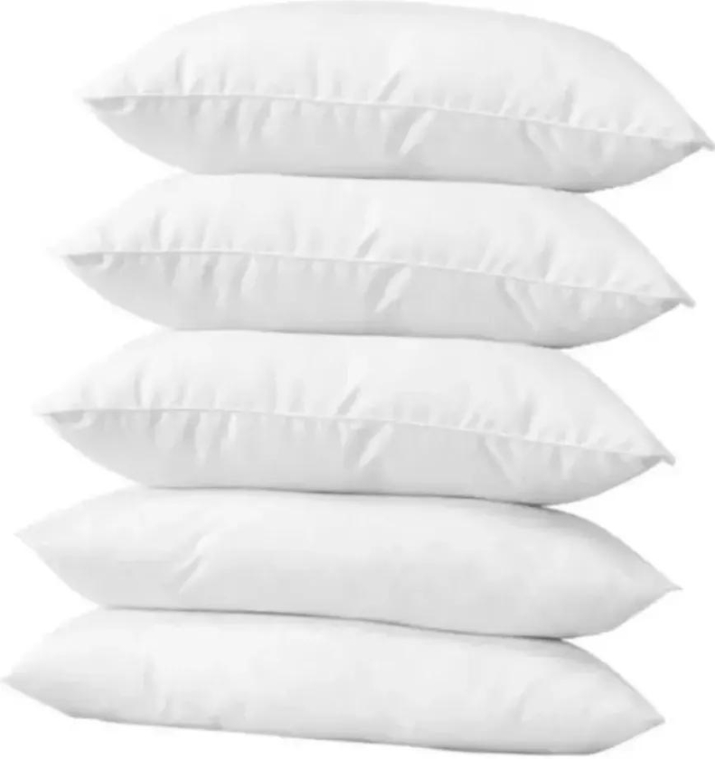 Generic Set Of 2 Bed Pillows (Pair- Pure Fibre Filled) Variety as picture