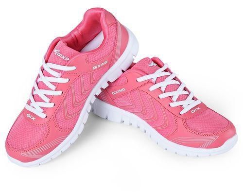 Generic Breathable Mesh Sports Shoes Sneakers For Women - Rose Red