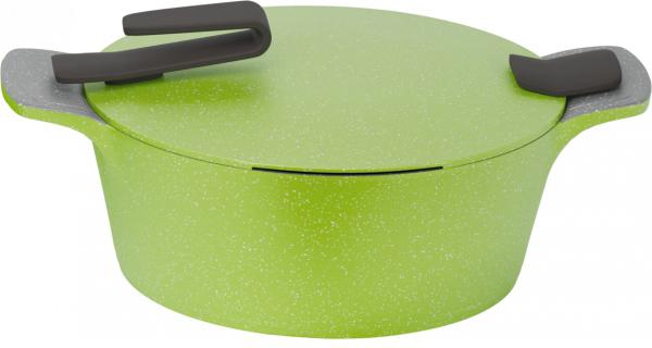 Pyrex - Cooking pot 24 cm - Artisan Granite - Green