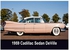 Classic Cars 1959 Cadillac Sedan DeVille Landscape Tableau 60cmx 40cm