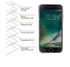 Tempered Glass Screen Protector For Apple iPhone 6 Plus Black/Clear