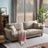 Beech Sofa, Dark Beige Color, Size 200 X 80 X 85 Cm