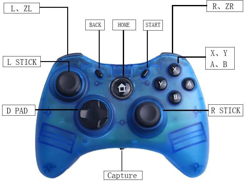 For XBOX 360 Wired Joypad Game Controller Gamepad USB Wired Joystick For PC Computer Laptop