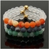 Fashion New Fashion Natural Stone Beauty Weathering Agate Crystal Beads Bracelets Love Jewelry For Women Girls Best Gifts Black