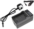 PhotoMax Camera Battery Charger with UK Cable and Car Charger for Sony NP-BX1