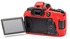 easyCover Silicone Camera Case for Canon 90D Red EA-ECC90DR