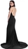 جودديفيا فستان نسائي طويل , مقاس XS , اسود - DR652