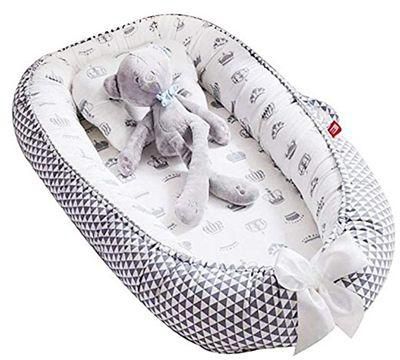 Star Babies Portable Lounger Sleeping Pod - Grey