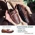 Natural Leather Casual Leazus Shoes - Brown
