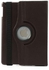 Leather Folio 360 Degree Rotating Case Cover For iPad Air - Brown