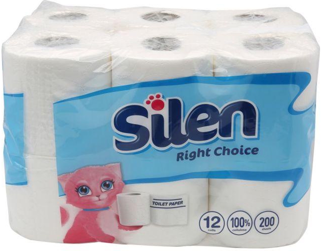 Pack Of 12 Toilet Paper Roll One Size