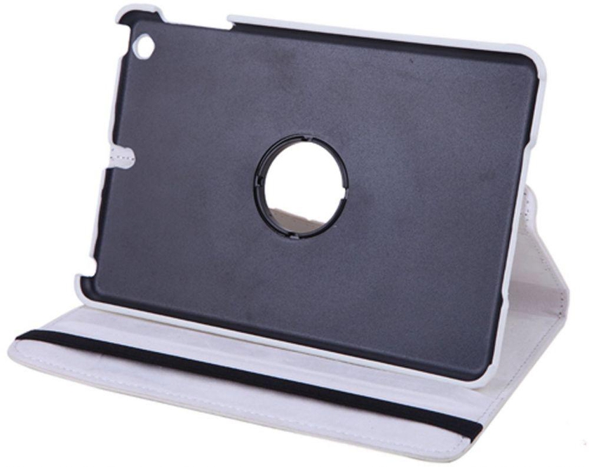 360 degrees leather case cover for ipad mini white