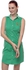 Polo Club Green Cotton Casual Dress For Women