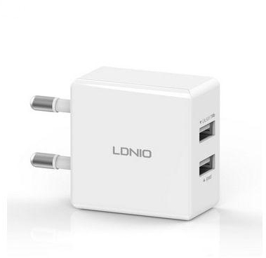 LDNIO USB Travel Charger-White