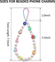 Magic Color Mobile Chain Charm - Colorful Beads - Fruit