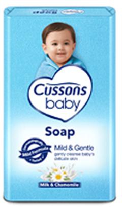 120G CUSSONS BABY MILK & CHAMOMILE SOAP