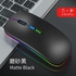 Classic Led Gaming Rechargeable Wireless Mouse- Black