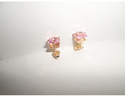 Women And Girls Pink Stud Earrings