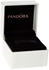 Pandora Women's Polished Silver Crystallized Snowflake Pendant Charm - 791761NBLMX