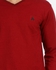 Andora Solid Sweatshirt - Dark Red