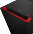 NZXT S340 Mid Tower Case Matte Black/Red | CA-S340MB-GR