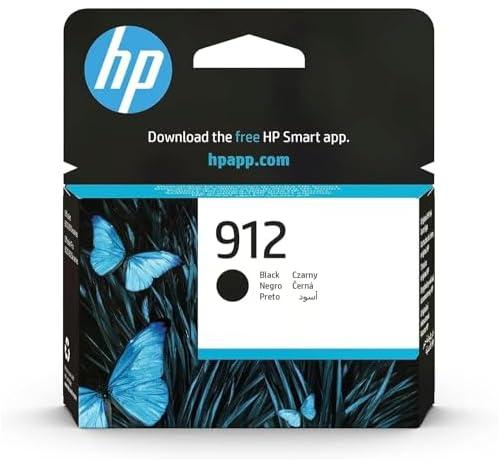 HP 3YL80AE Standard 912 Black Original Ink Cartridge Works With Officejet Pro 8023, 8013 Printers, Black